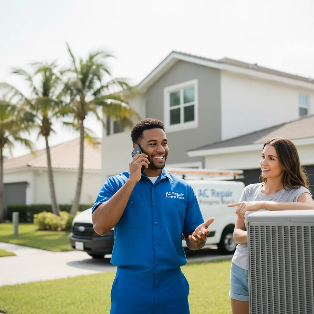 AC Repair Pompano Beach customer support in Southside